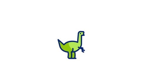 Bactrosaurus Animated Icon