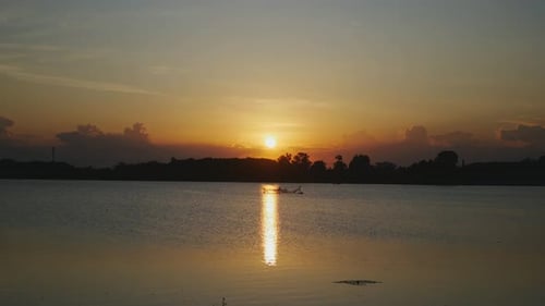 sunset background video