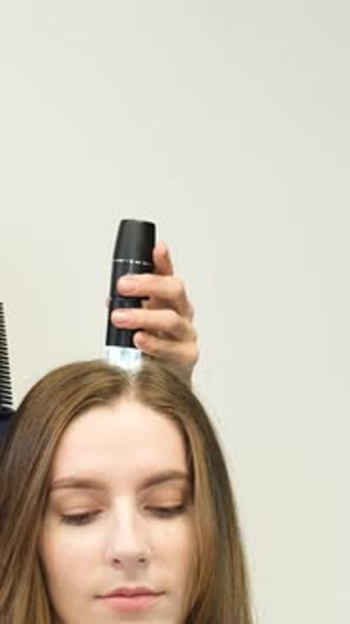 Woman Visiting Dermatologist at Clinic Vertical Video