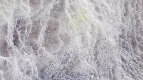 Pamukkale Turkey: Scenic Landscapes of Hot Springs, Thermal Baths, Mineral Deposits, and Water Pools