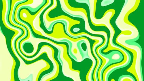 Trendy Wavy Liquid Background