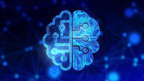 Système robotique numérique, intelligence artificielle, IA, cerveau