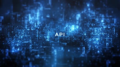 Digital Data Screen Words Api