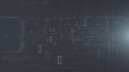 Matrix Display Information Network Simulation 02