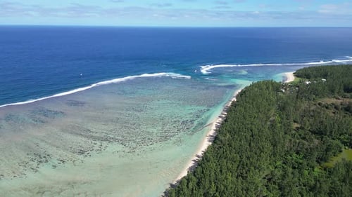 Riambel Beach At Port Louis In Mauritius Island Mauritius.