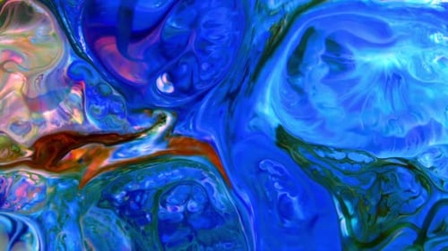 Abstract Colorful Ink Movements Spreads On Water Texture 428