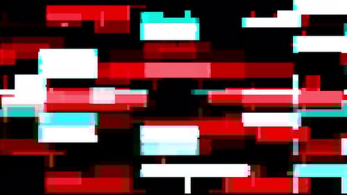 Digital Glitch Abstract Noise Background Loop Animation
