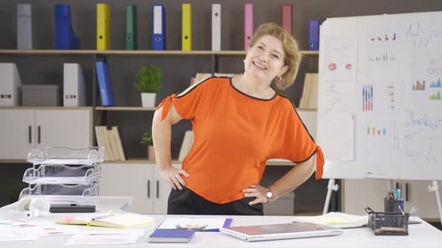 Exercise movements in the office.