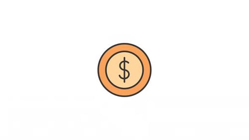 Dollar icon animation