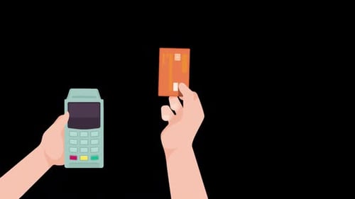 Payment With Credit Card Alpha Channel