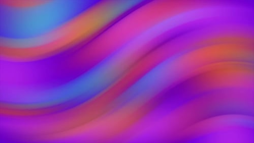 Seamless Looping Abstract Fluid Waves Background
