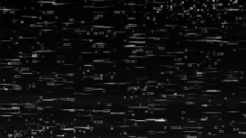 Unique Design Abstract Digital Animation Pixel Noise Glitch Error Video Damage Animation