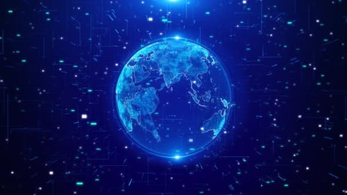 Globale Netzwerkverbindungen Technologie Innovation Wissenschaft Kommunikation Social Media Netzwerkkonzept