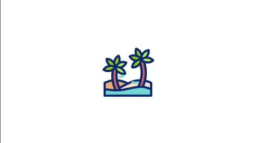 Animiertes Oasis-Symbol