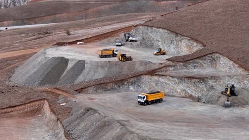 Gold Mine Construction Site