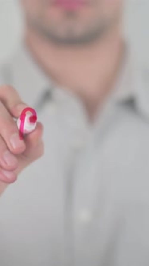 Cerebro, Escritura en pantalla con la mano, Vídeo vertical