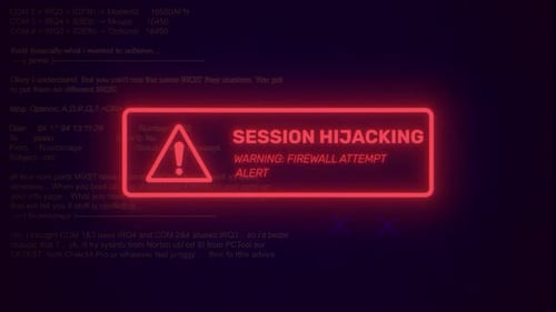 Video zum Hacken einer Sitzung, das Aufmerksamkeit erregt