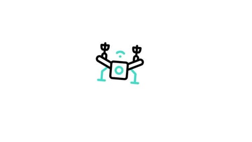 Drone Animated Icon