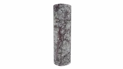 3D-Objekt mit rotierender Schleife von Wood Log