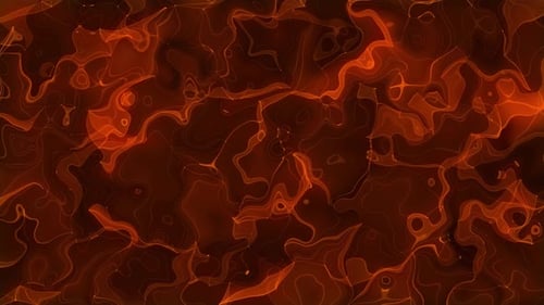 Abstract Fiery Fluid Plasma Loop Background