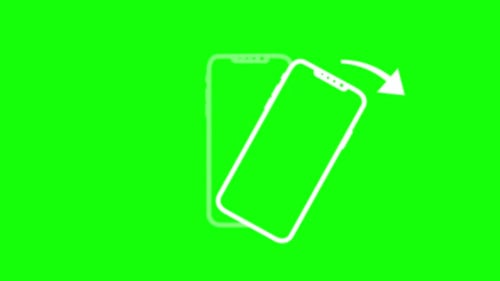 Mobile Phone Rotation Animation
