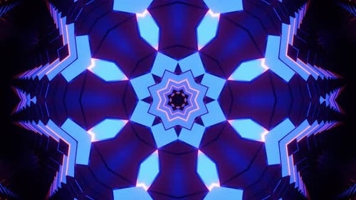 Radiant Futuristic Pattern Background