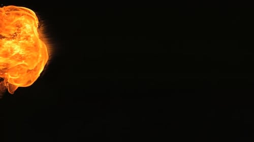 Imágenes de incendios en cámara lenta