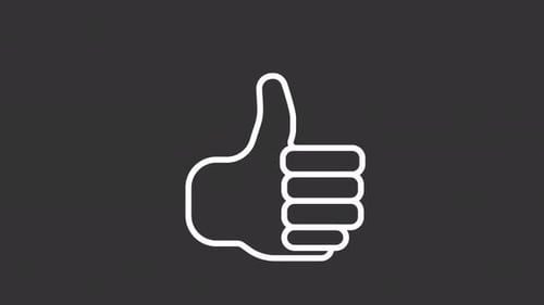 Animated Hand Gestures Pack with Click and Thumbs Up Icons