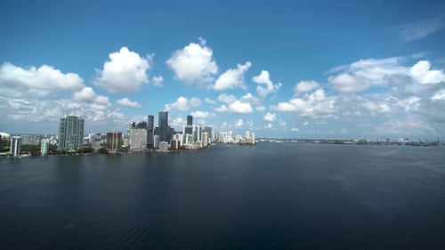 Downtown Miami By Aerial Drone