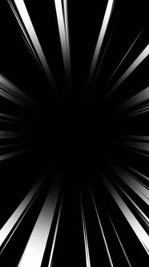 Vertical Radial Speed Lines Abstract Background