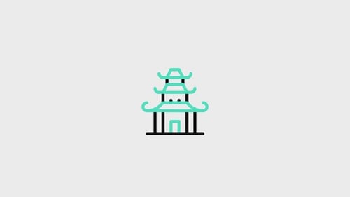 Pagoda Animated Icon