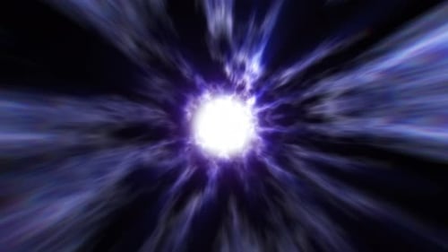 Dynamic Hyperspace Travel Portal Animation