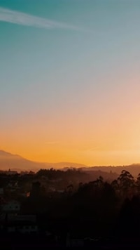 Scenic Mountains and River at Sunrise