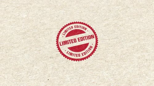 Limited Edition Text Stamp Reveal Animation