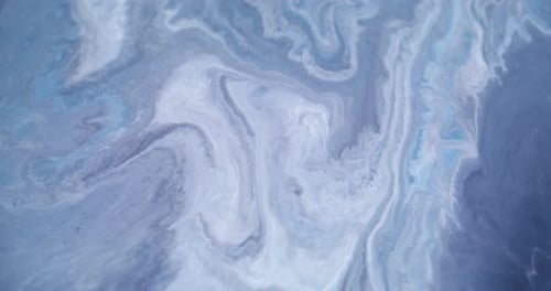 Ink Stream Paint Flow Wave Chemical Marble Water