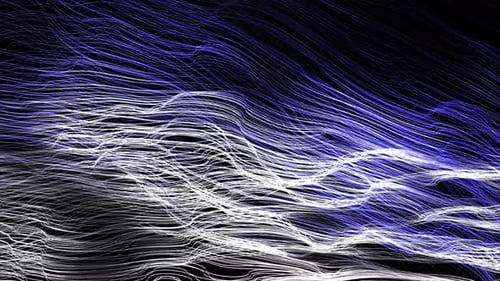 Dynamic Textile Fiber Yarn Wave Background V6