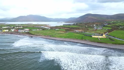 Breathtaking Aerial Footage of the Waterville Coastline in Ireland