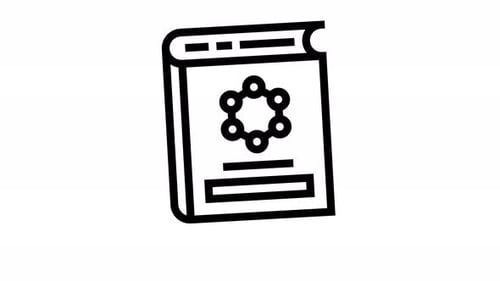 book line icon animation