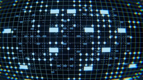 Abstract Technology Seamless Loop Background