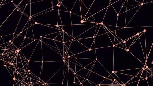 Fundo abstrato do plexo digital e pontos de linhas, conexão de rede, ciência e tecnologia. 5116