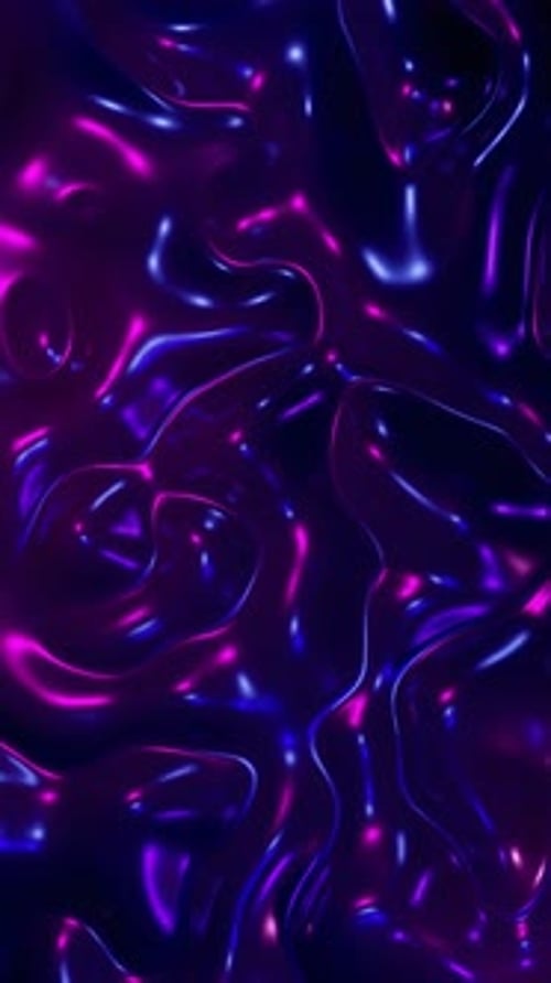 Seamless Loop of Abstract Moving Holographic Background