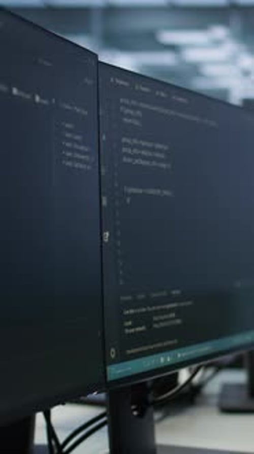 Vertical Video Devices in Data Center Employing Machine Learning Technology