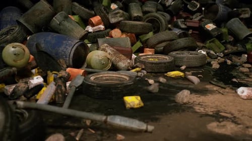 Environmental Impact of Litter and Waste in an Urban Area During Daylight