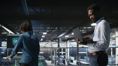 IT Experts on Data Center Industrial Platform Pleased By Neural Network Outputs