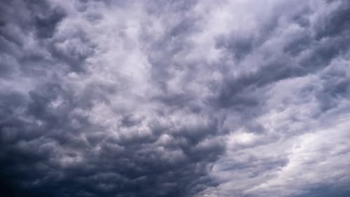 Dark Clouds Moving Across the Sky