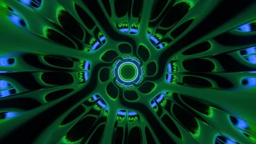 Video mit abstraktem VJ-Nomenhintergrund