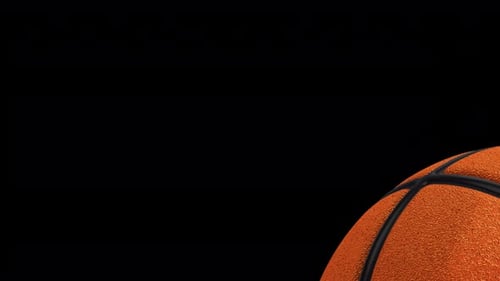 3D Basketball Rotation Reveal Animation