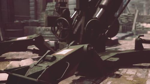 Cannon Gun in the City