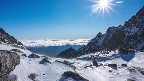 Winter, Alpen, Berge