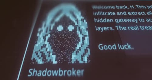 Message de Shadowbroker avec une nouvelle mission